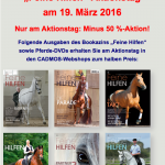 19. März 2016: „Feine Hilfen“-Aktionstag 19. März 2016: „Feine Hilfen“-Aktionstag